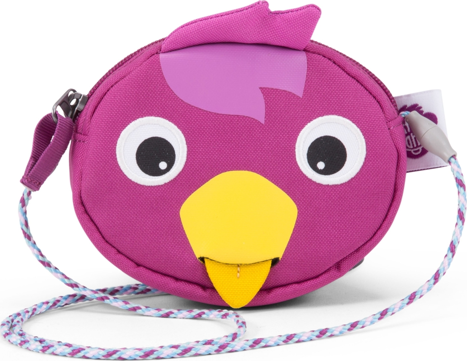 Dětská kabelka Affenzahn Kids Wallet Bella Bird - purple
