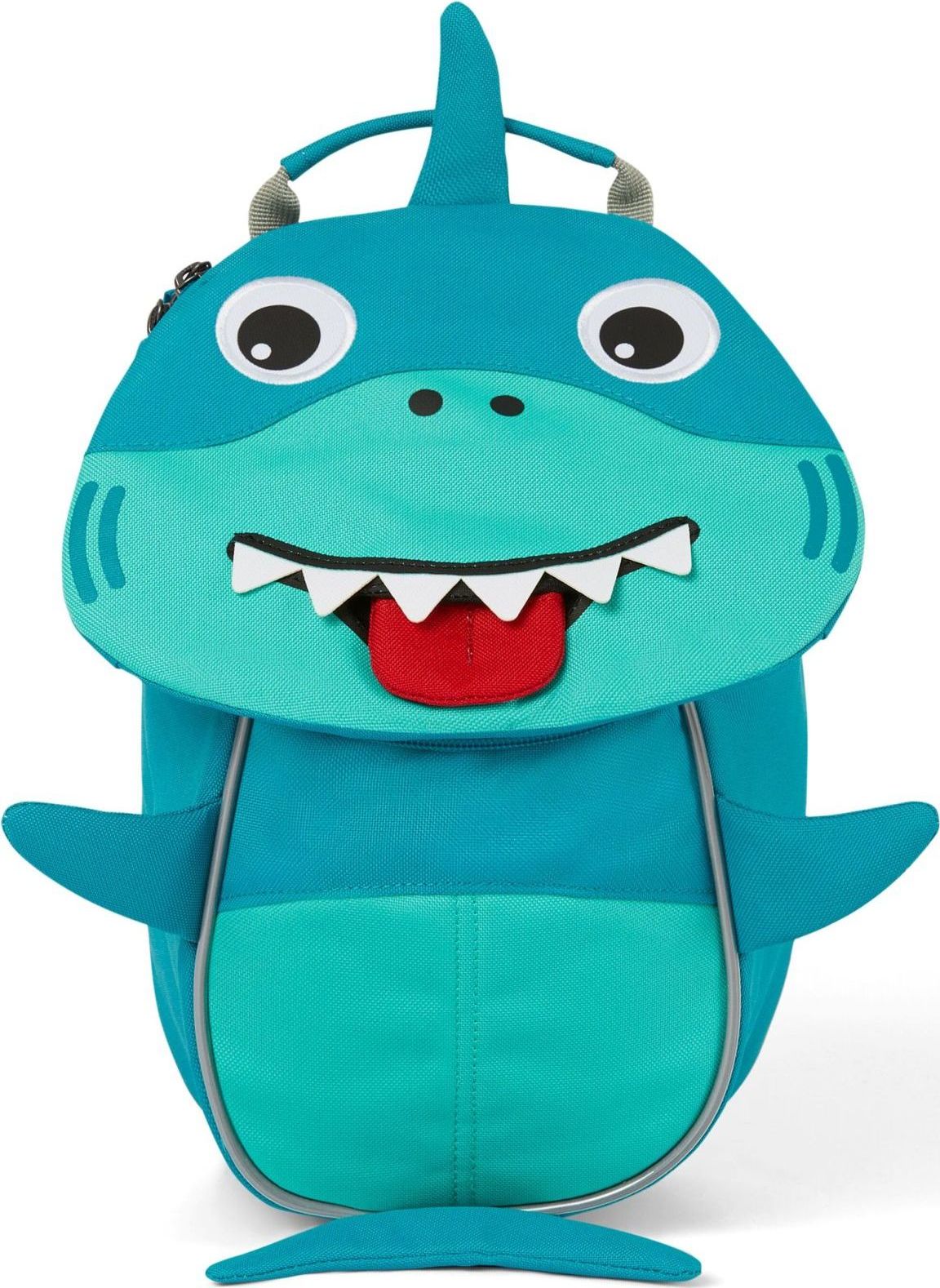 Dětský batoh pro nejmenší Affenzahn Small Friend Shark - turquoise 4l