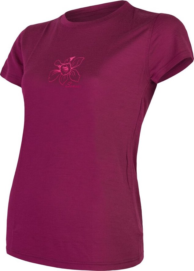 Dámské funkční tričko SENSOR active pt orchid fialová Barva: fialová, Velikost: M