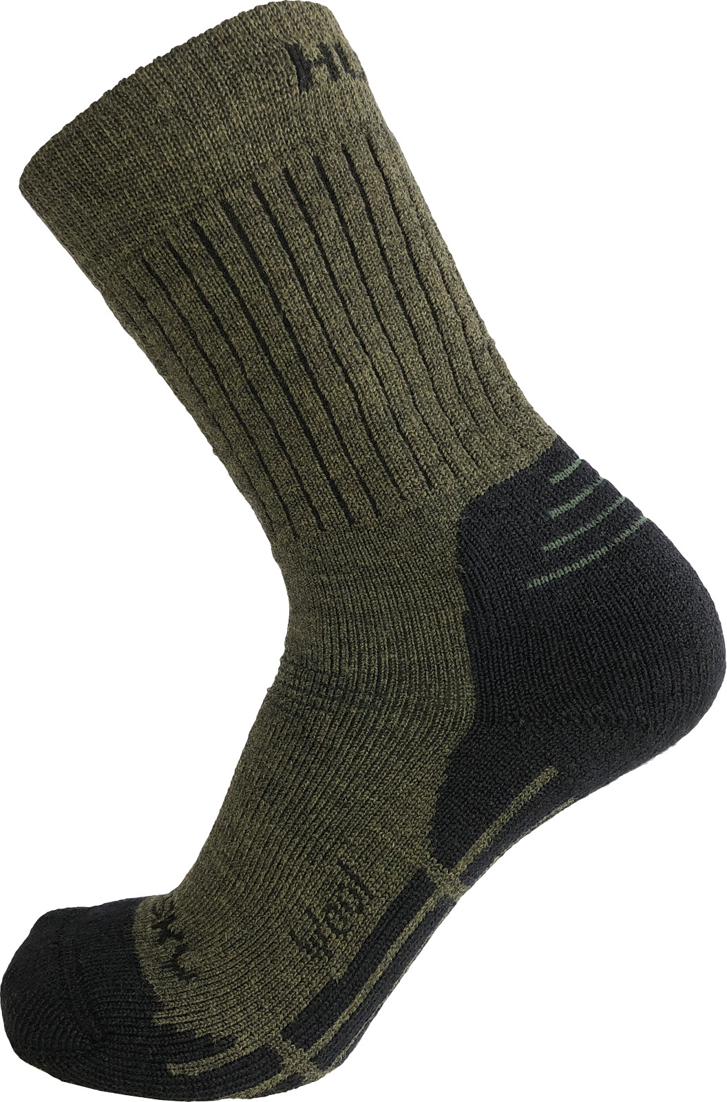 Ponožky HUSKY All Wool khaki Velikost: XL (45-48)