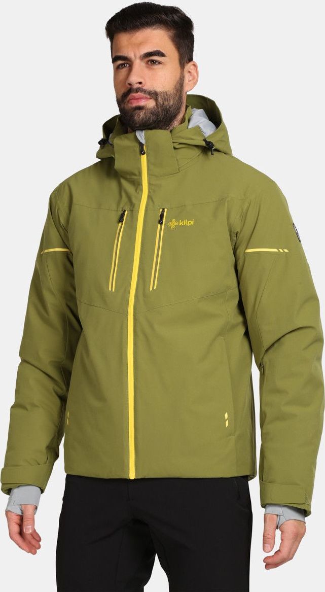 Pánská lyžařská bunda KILPI Tonnsi zelená Velikost: XL