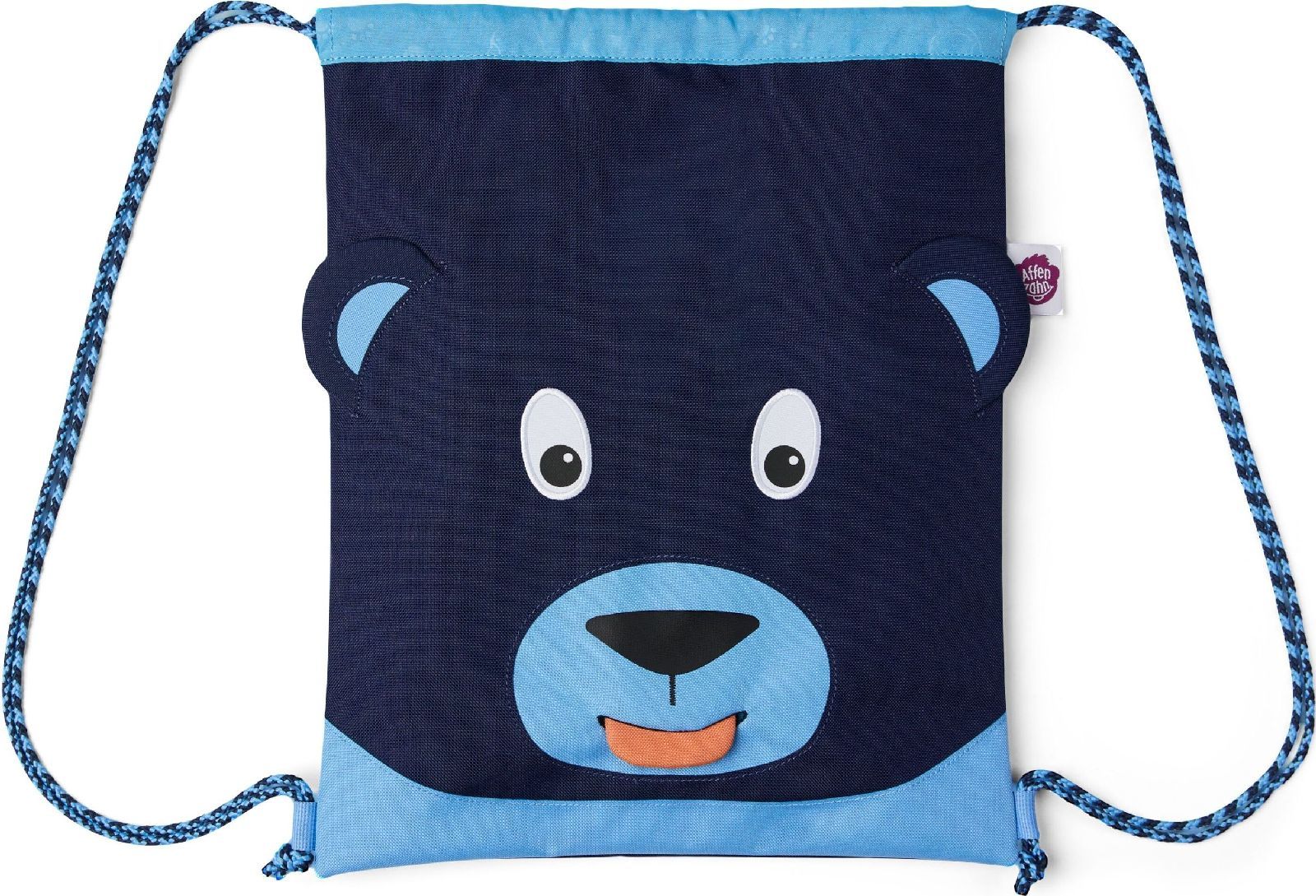 Dětský batoh Affenzahn Kids Sportsbag Bear - blue