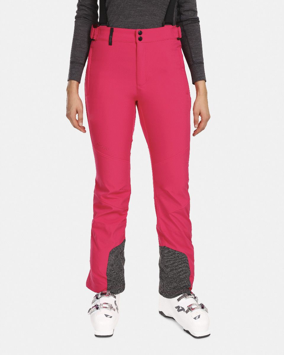 Dámské lyžařské kalhoty KILPI Rhea růžové Velikost: 54