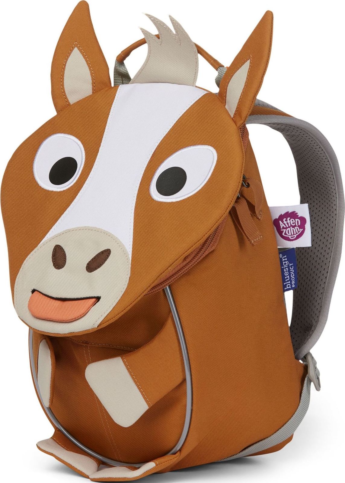 Dětský batoh pro nejmenší Affenzahn Small Friend Horse - brown