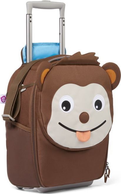 Dětský cestovní kufr Affenzahn Kids Suitcase Monkey - brown