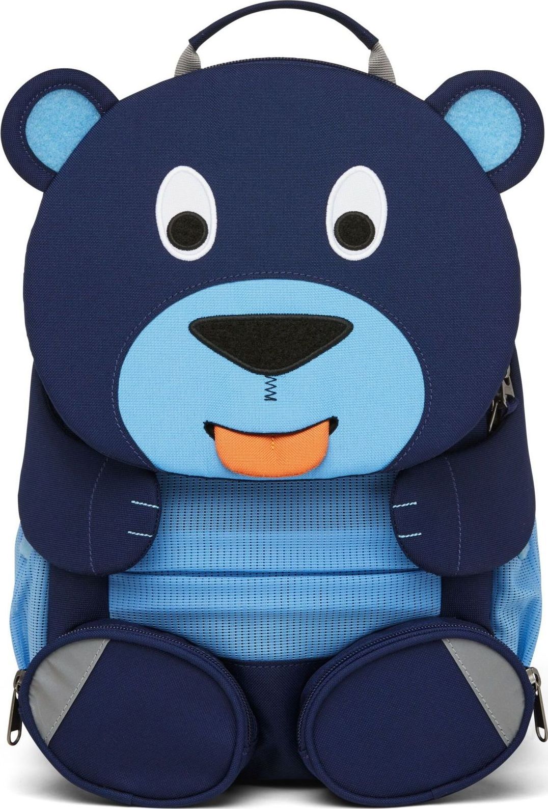 Dětský batoh do školky Affenzahn Large Friend Bear - blue