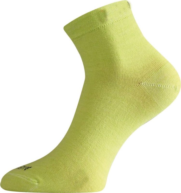 Merino ponožky LASTING Was žluté Velikost: (42-45) L