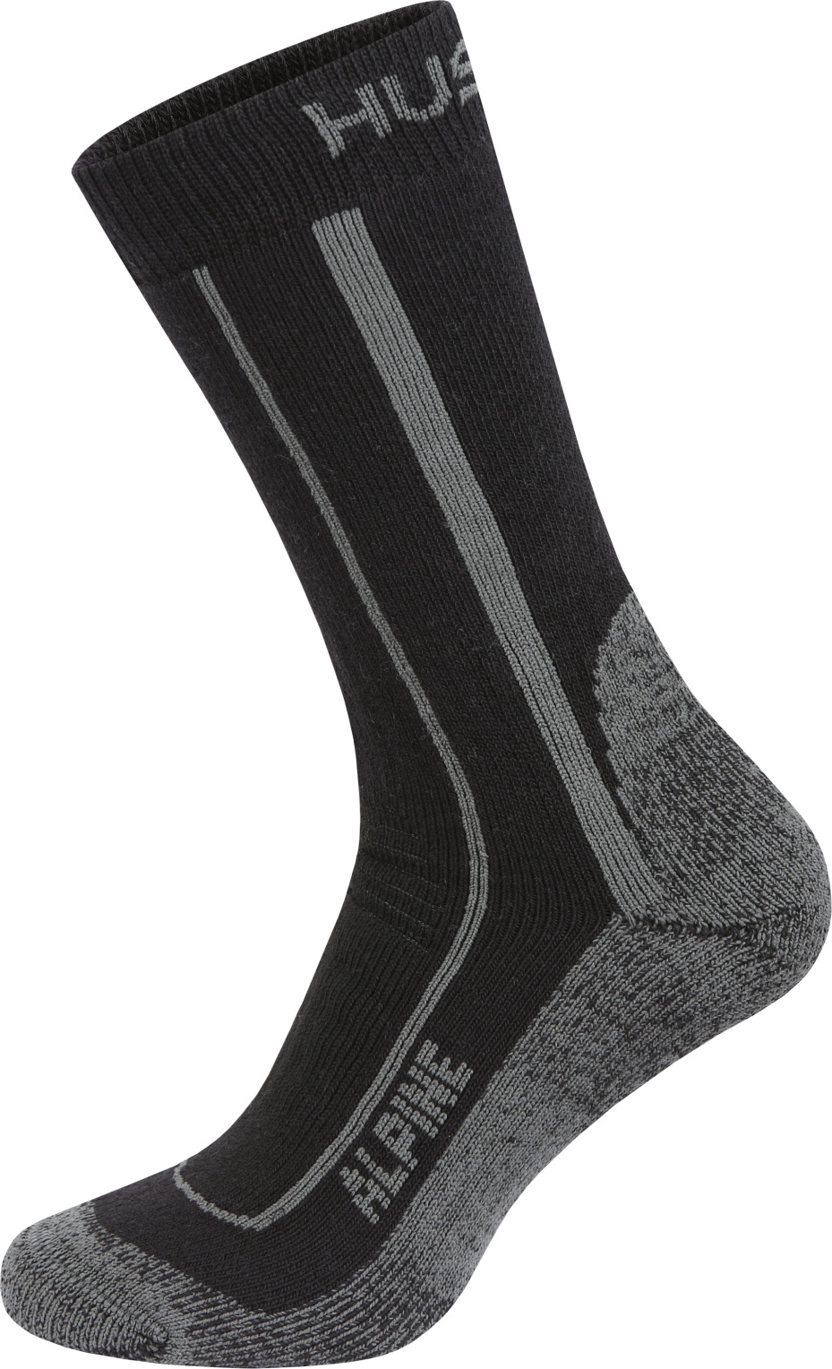Unisex hřejivé ponožky HUSKY Alpine černé Velikost: M (36-40)