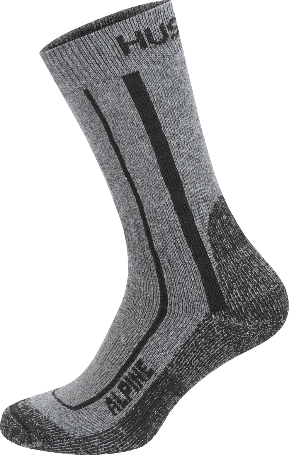 Unisex hřejivé ponožky HUSKY Alpine šedé Velikost: L (41-44)