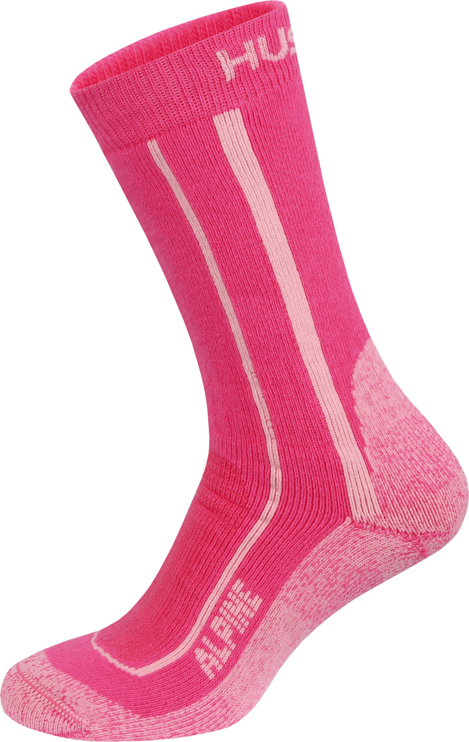 Unisex hřejivé ponožky HUSKY Alpine růžové Velikost: M (36-40)