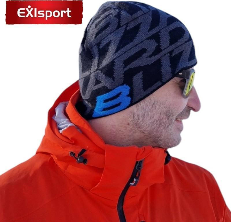 Merino čepice BLIZZARD Dragon cap černomodrá Velikost: UNI