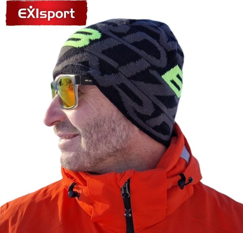 Merino čepice BLIZZARD Dragon cap černozelená Velikost: UNI