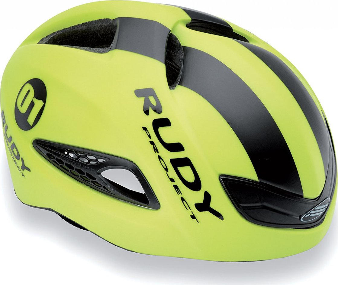 Cyklistická helma RUDY Boost 1 žlutá