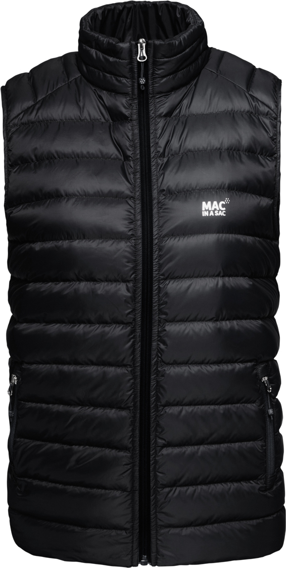 MAC IN A SAC Pánská péřová vesta MAC Alpine Dg černá Velikost: XL
