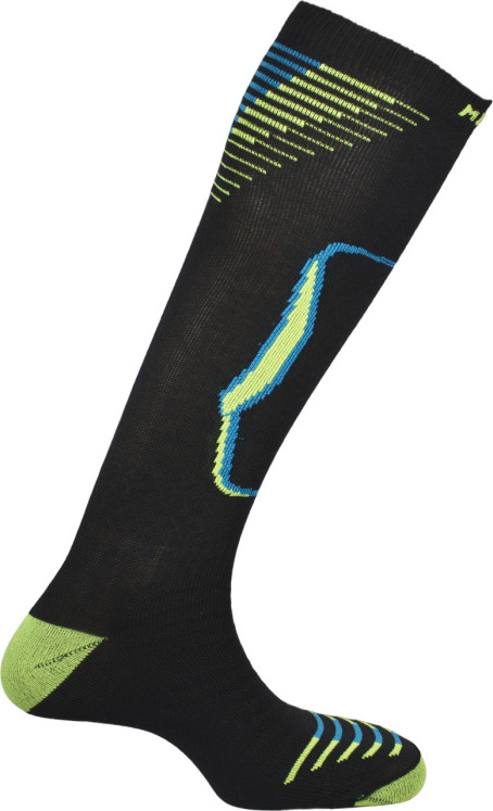 Lyžařské ponožky MUND Skiing Outlast/Wool černá 34 - 37 S