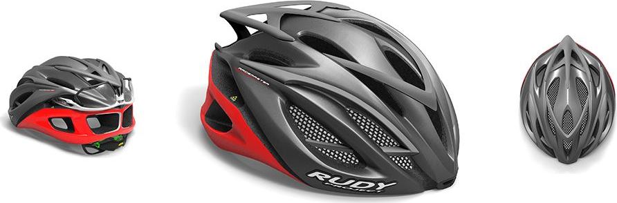 Cyklistická helma RUDY PROJECT Helmet Racemaster šedá
