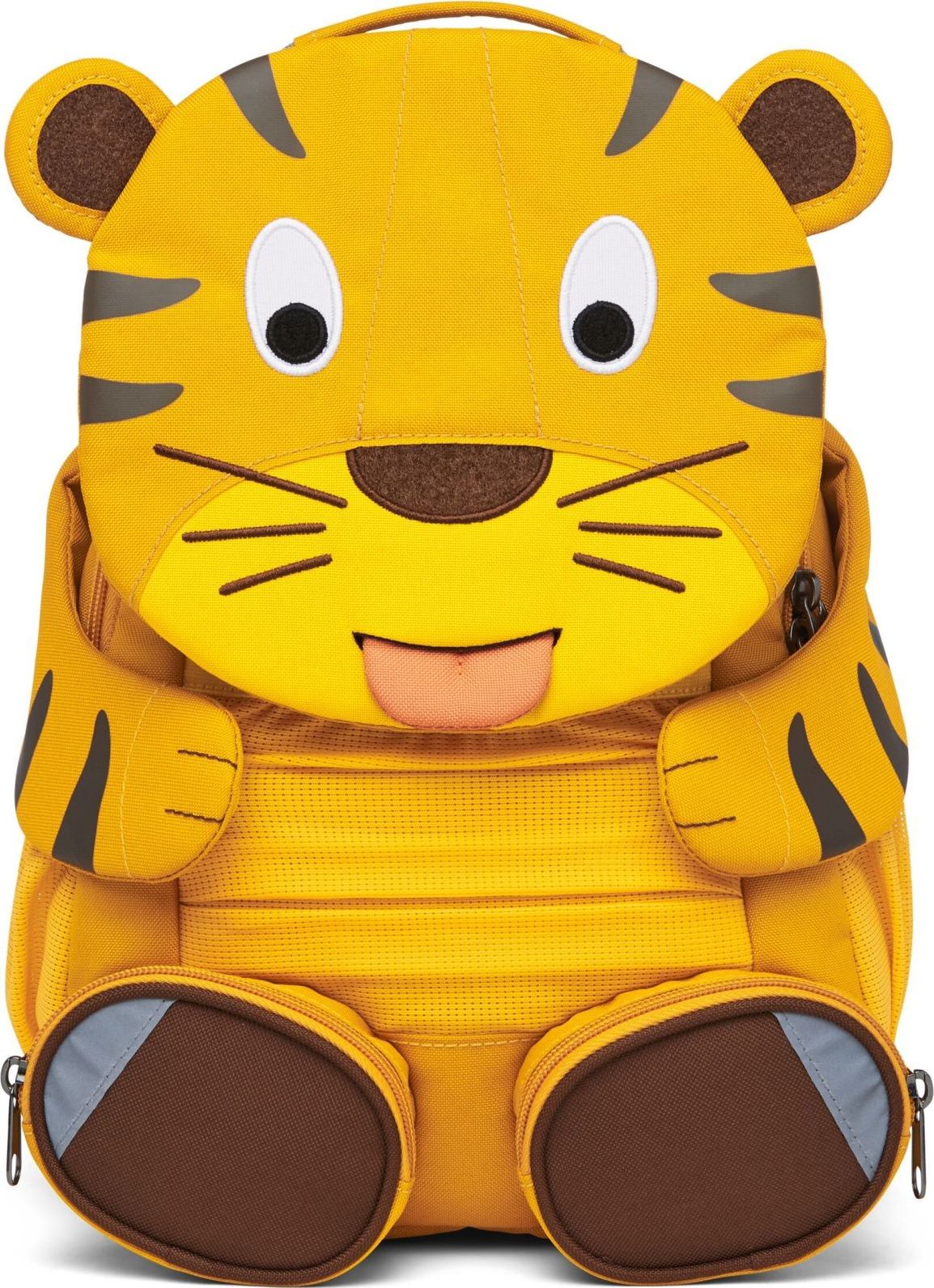 Dětský batoh do školky Affenzahn Large Friend Tiger - yellow