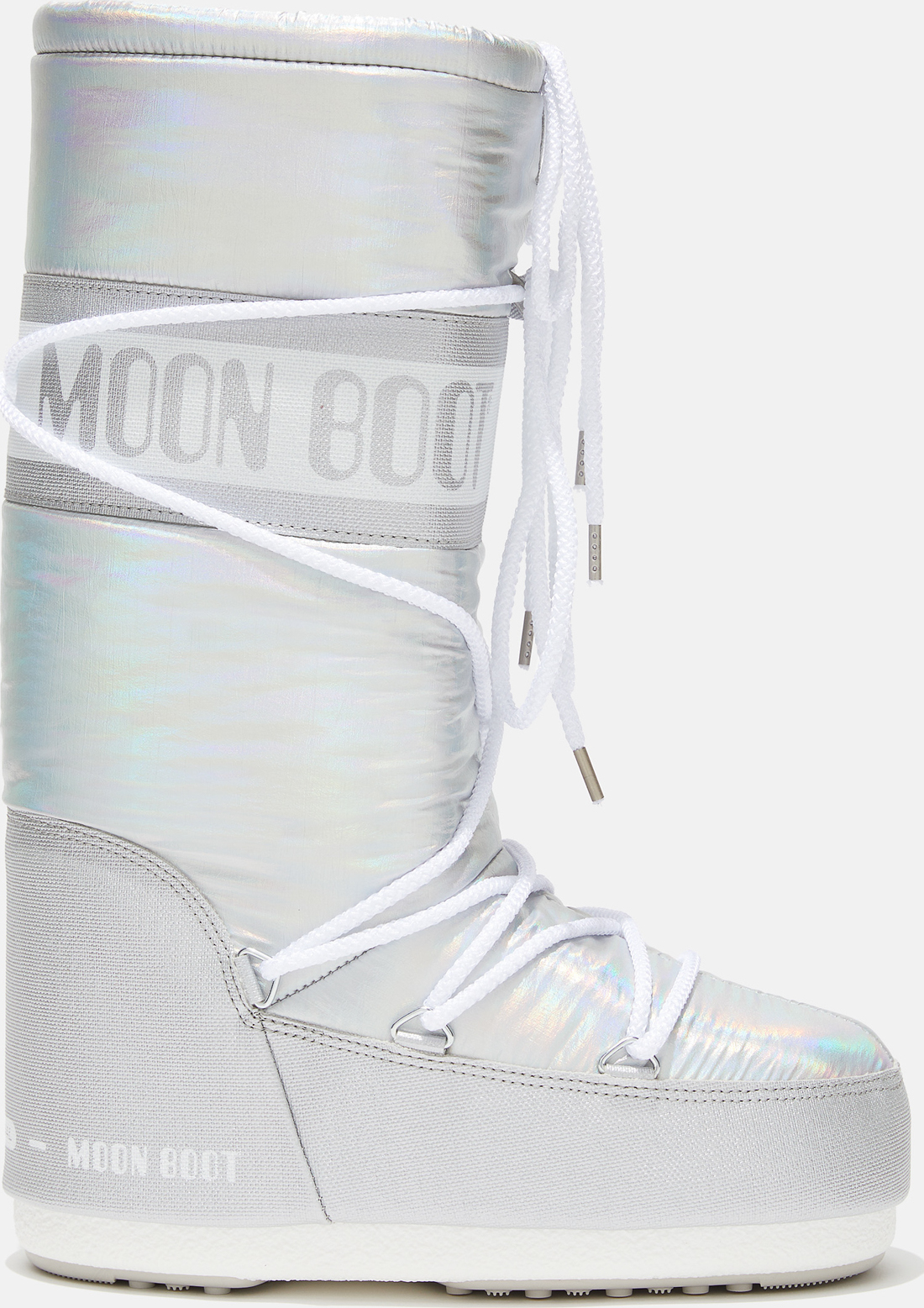 Dámské boty MOON BOOT Icon met stříbrné Velikost: EU 35/38