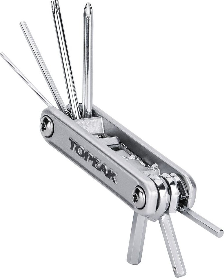 TOPEAK nářadí X-TOOL+ 11 funkcí stříbrná