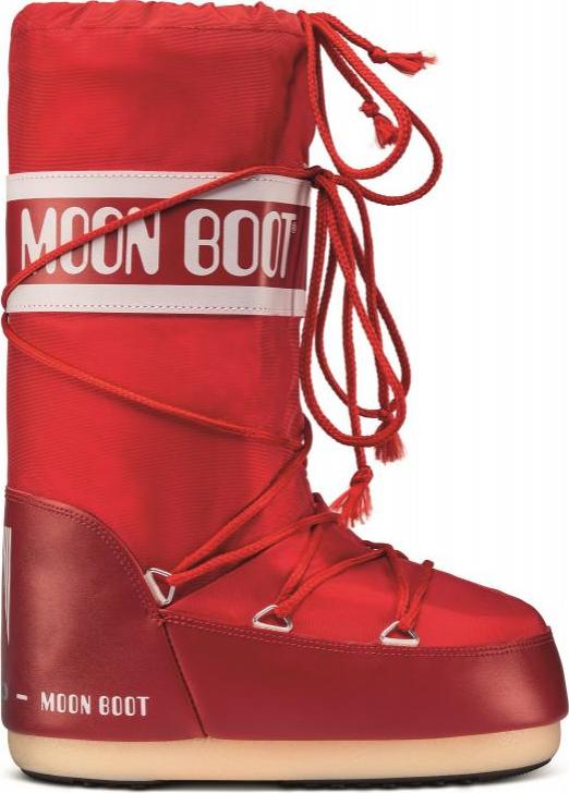 Dámské boty MOON BOOT Icon nylon červené Velikost: EU 42/44