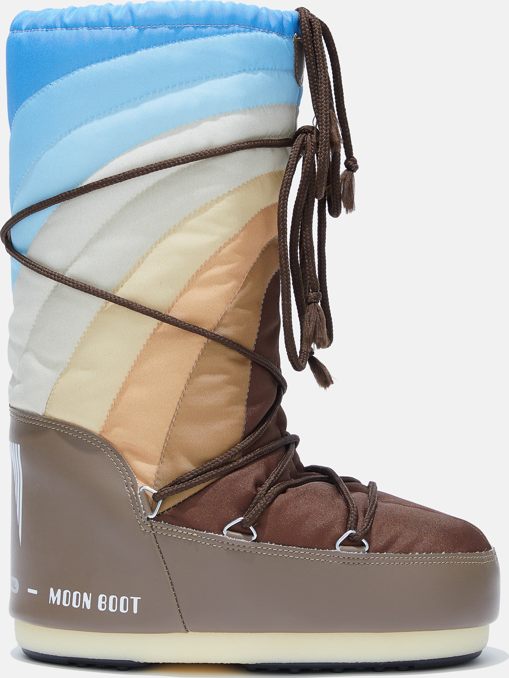 Zimní boty MOON BOOT Icon rainbow hnědé Velikost: EU 39/41