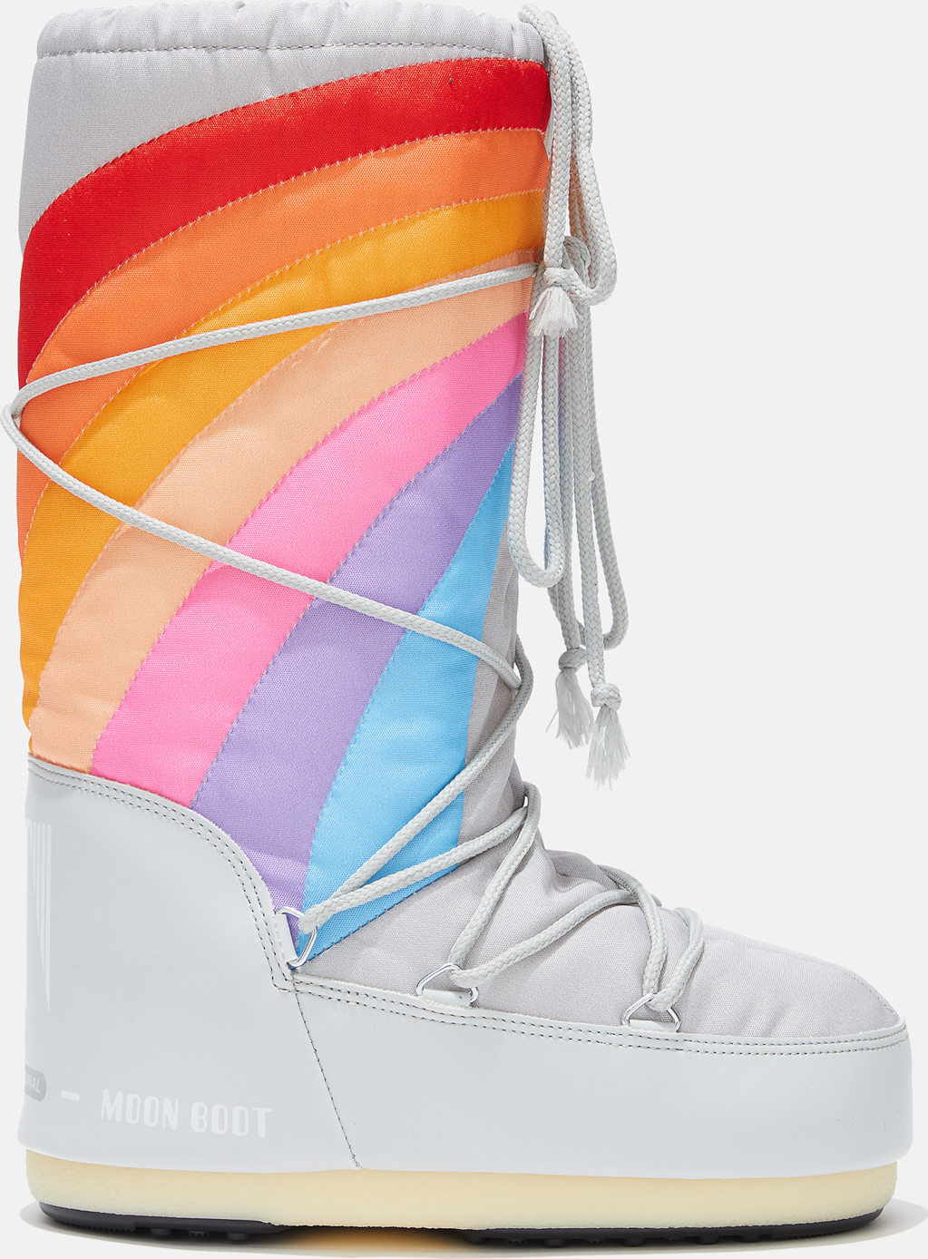 Zimní boty MOON BOOT Icon rainbow duhové Velikost: EU 31/34