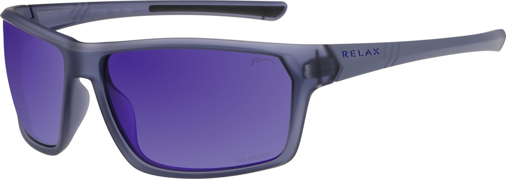 Polarizační sportovní sluneční brýle RELAX Gifu černé