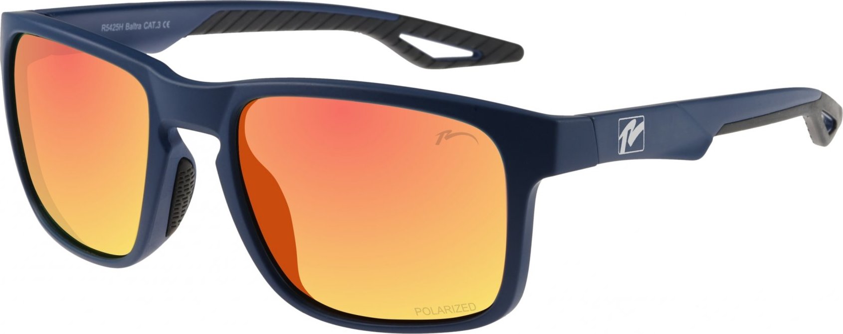 Polarizační sportovní sluneční brýle RELAX Baltra černé
