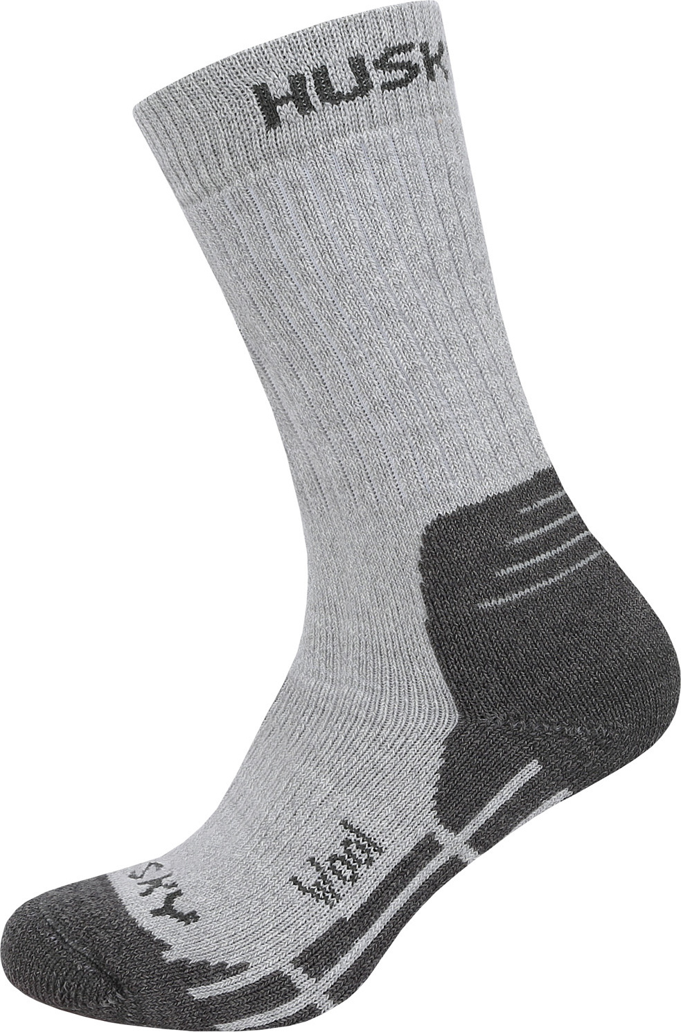 Ponožky HUSKY All Wool sv. šedá Velikost: L (41-44)