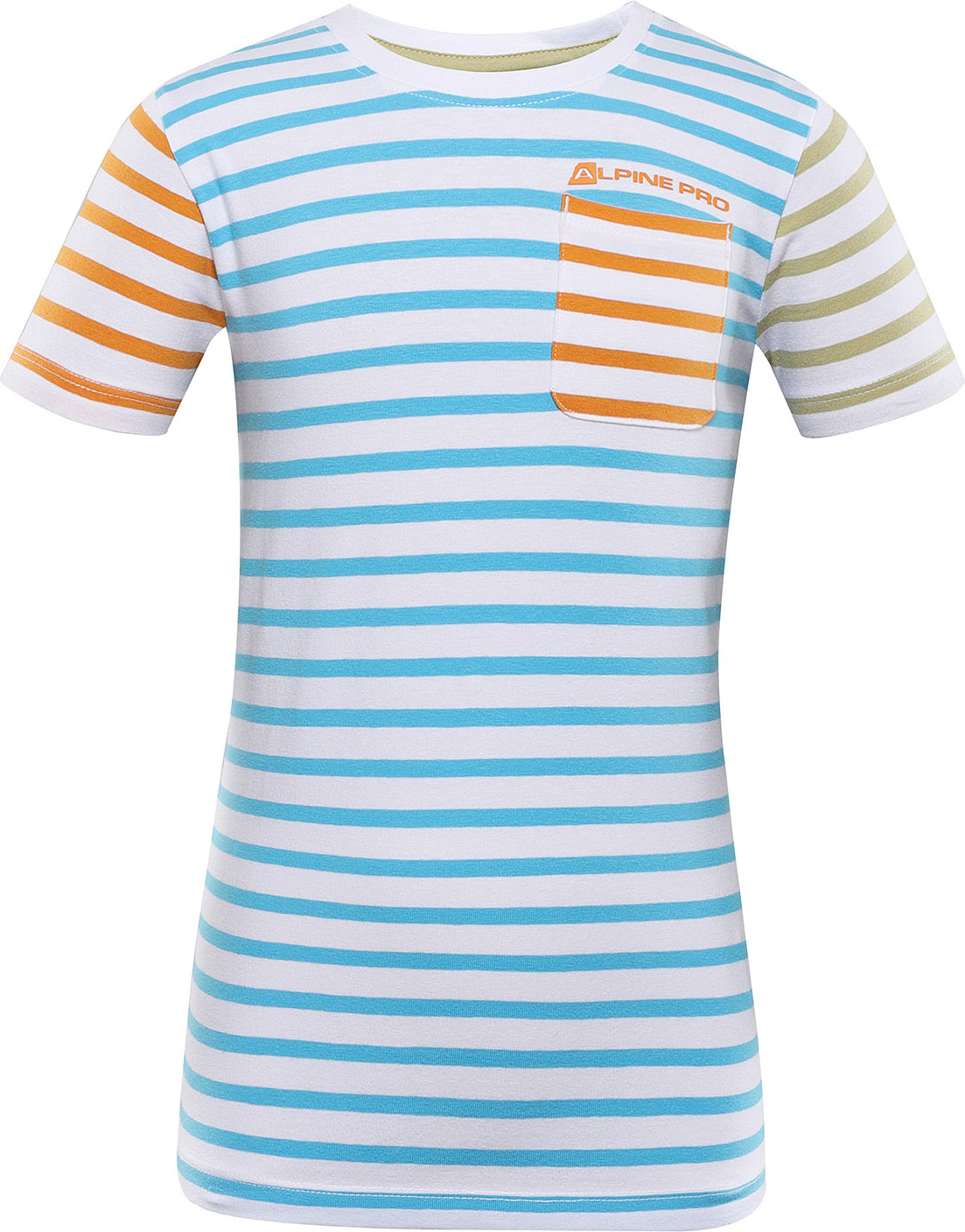 Dětské bavlněné triko ALPINE PRO Boatero modré Velikost: 164-170