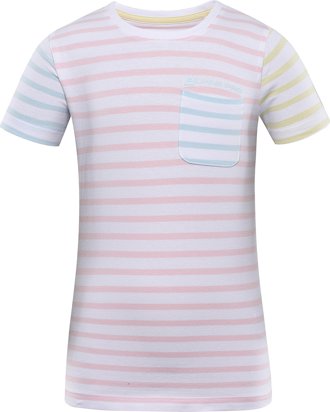 Dětské bavlněné triko ALPINE PRO Boatero růžové Velikost: 116-122