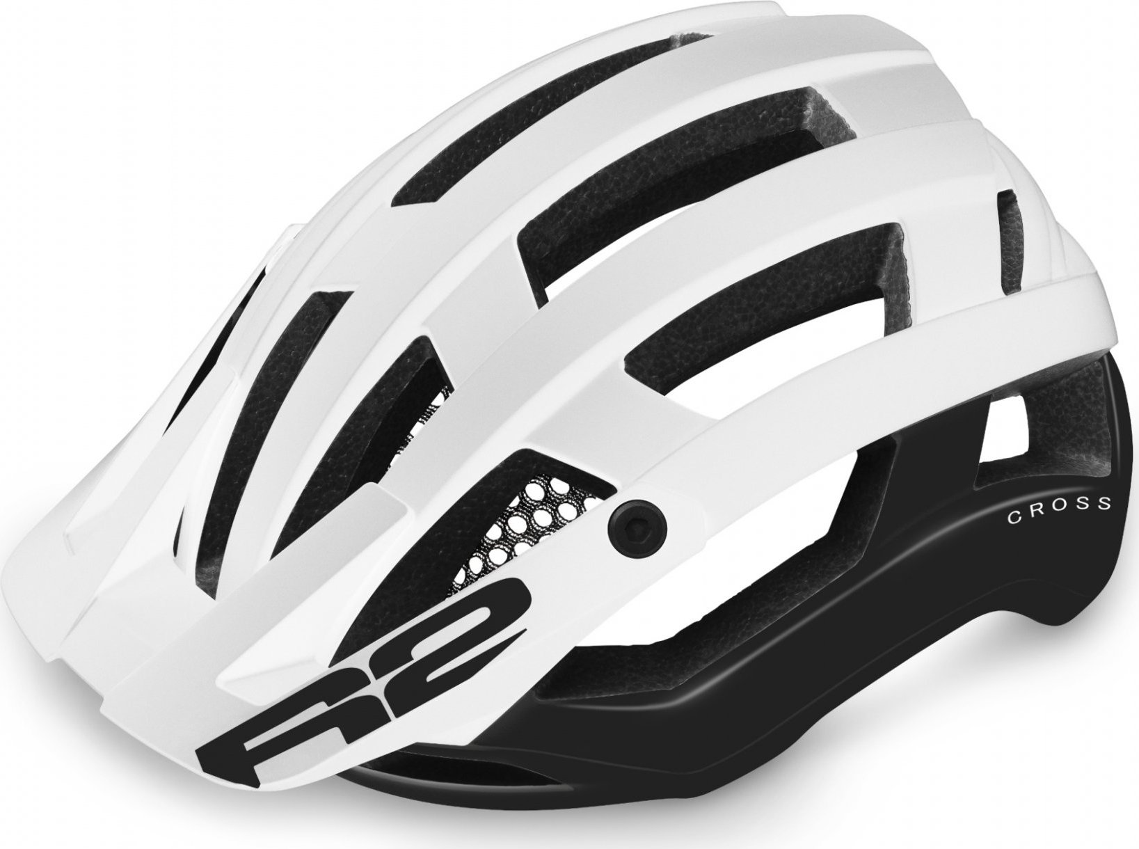 Cyklistická helma R2 Cross bílá Velikost: S