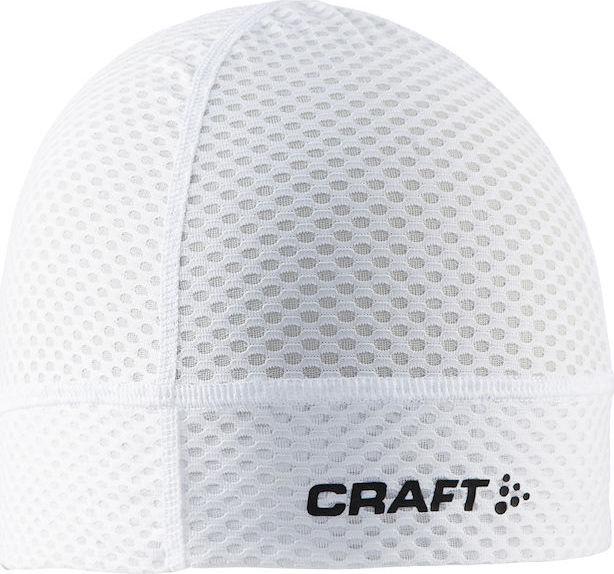 Funkční tenká čepice CRAFT Cool Mesh Superlight - bílá Velikost: S-M