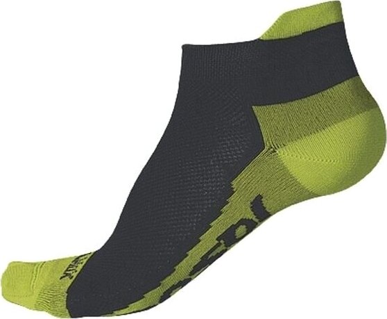 Ponožky SENSOR Race coolmax invisible černá/zelená Barva: černá, Velikost: 6/8