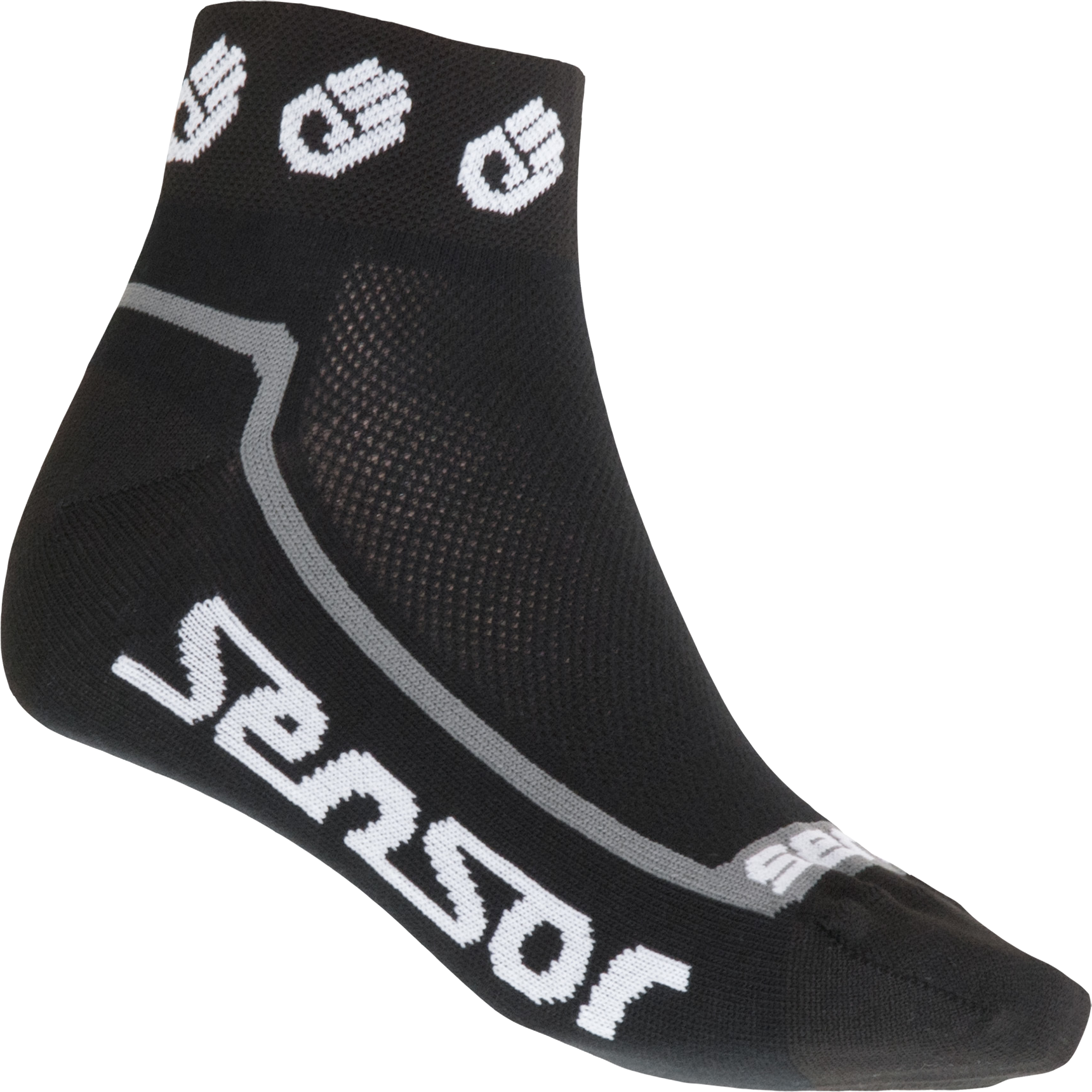 Ponožky SENSOR Race lite small hands černá Barva: černá, Velikost: 3/5