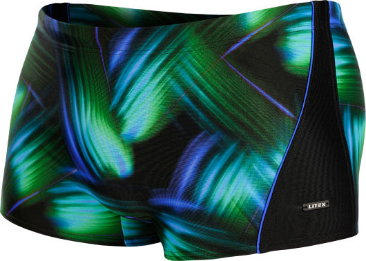 Pánské plavky boxerky LITEX zelené Velikost: 50