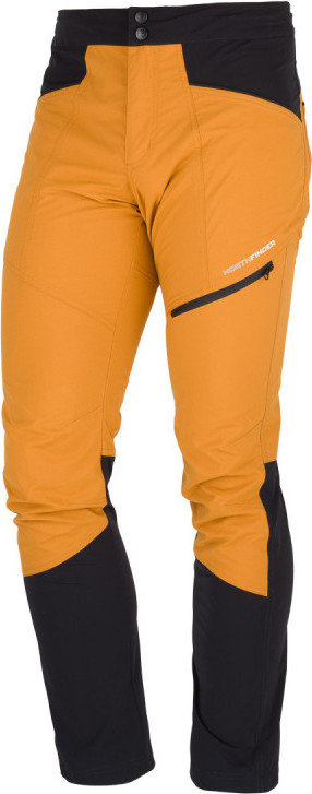 Pánské turistické kalhoty NORTHFINDER Sean žluté Velikost: XL