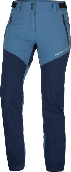 Dámské softshellové kalhoty NORTHFINDER Myrna modré Velikost: S