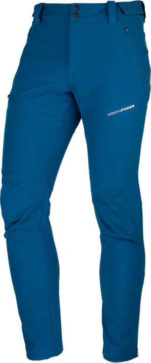 Pánské softshellové kalhoty NORTHFINDER Darin modré Velikost: XL