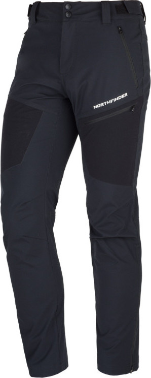 Pánské softshellové kalhoty NORTHFINDER Rickie černé Velikost: XL
