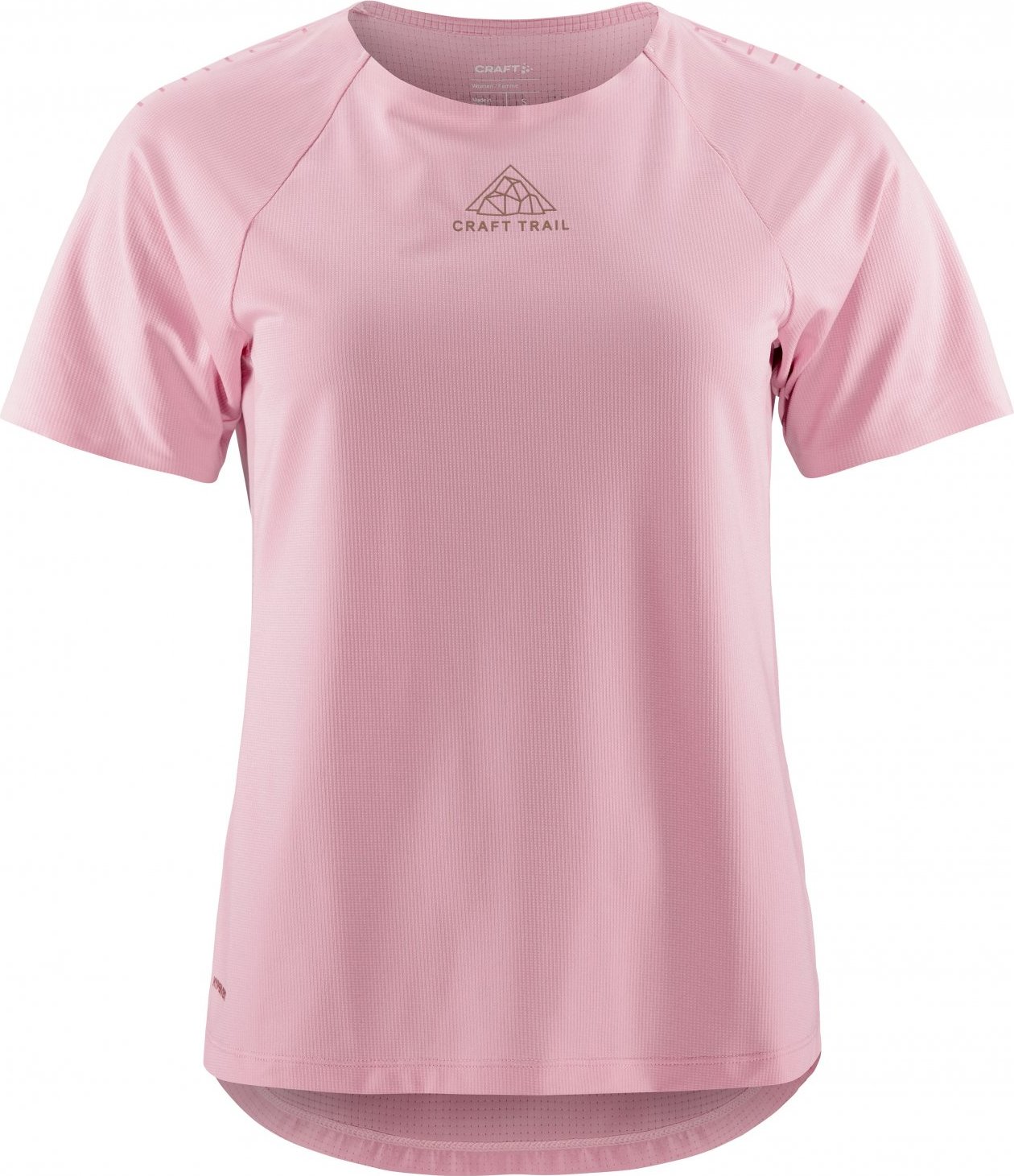Dámské lehké běžecké triko CRAFT PRO Trail SS - růžová Velikost: L