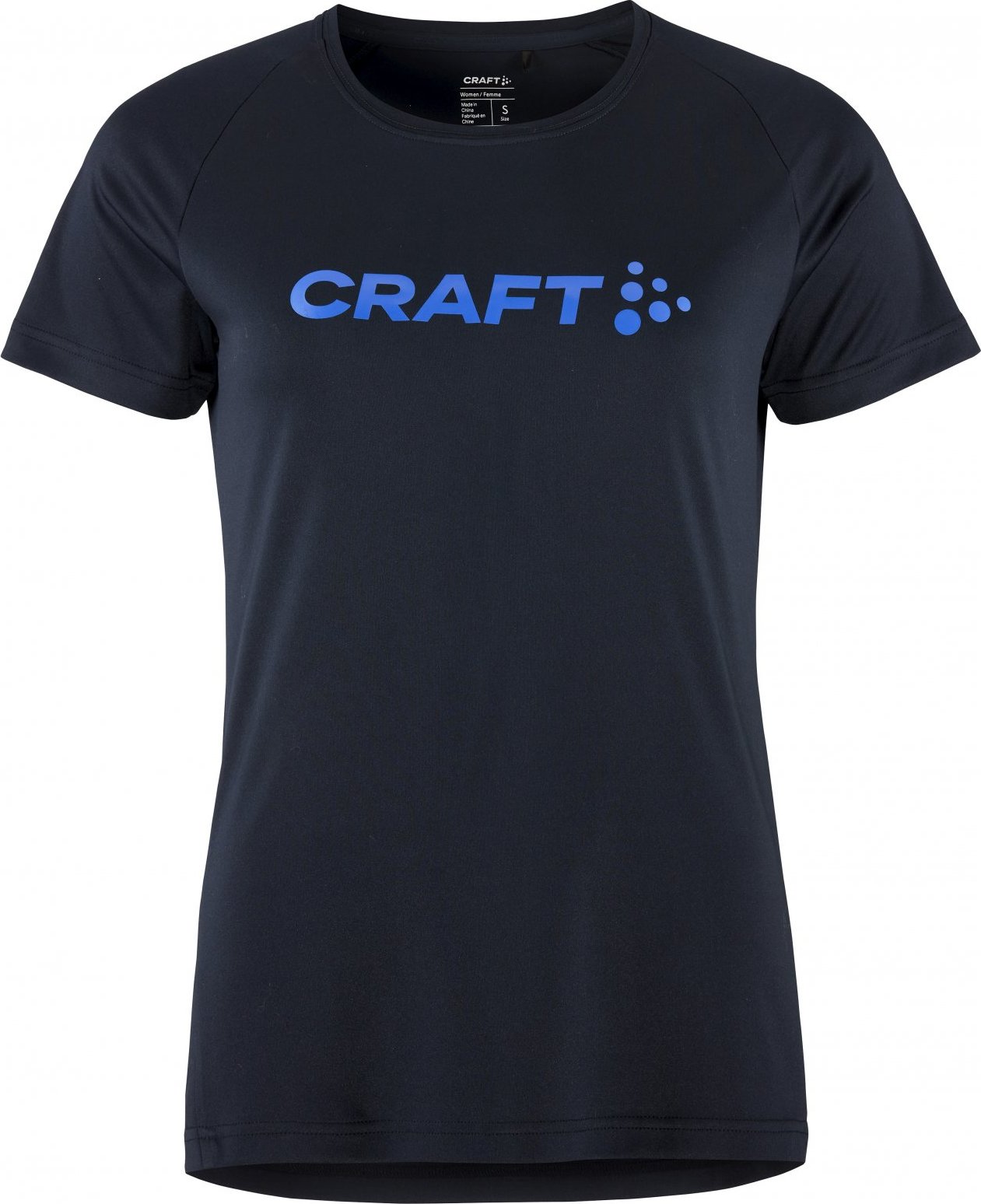 Dámské funkční triko CRAFT Core Essence Logo - modrá Velikost: S