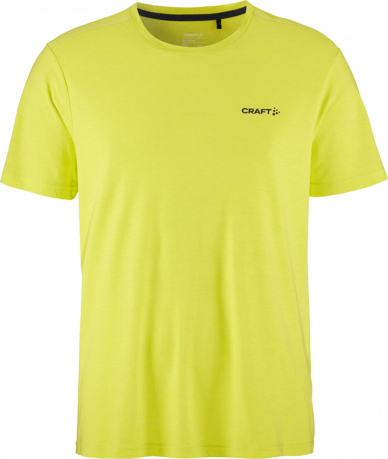 Pánské triko CRAFT Deft 3.0 - žlutá Velikost: M