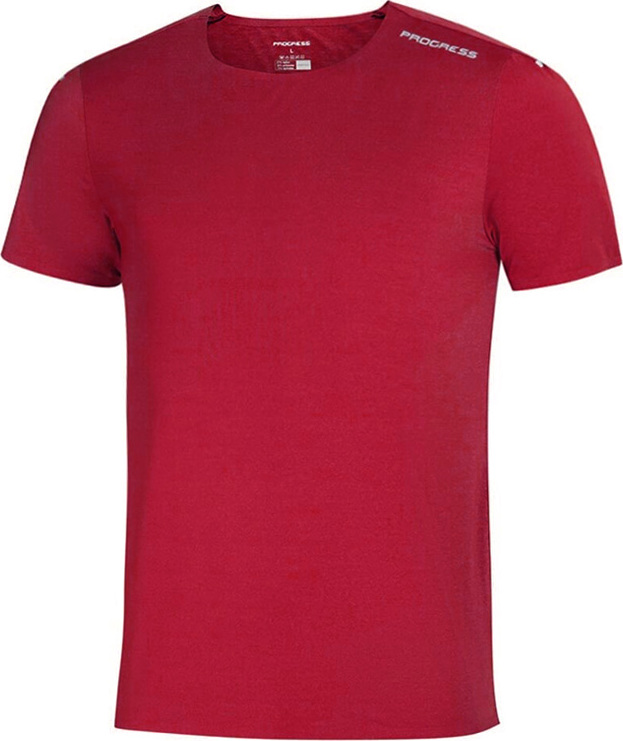 Pánské sportovní triko PROGRESS Technic červené Velikost: XL