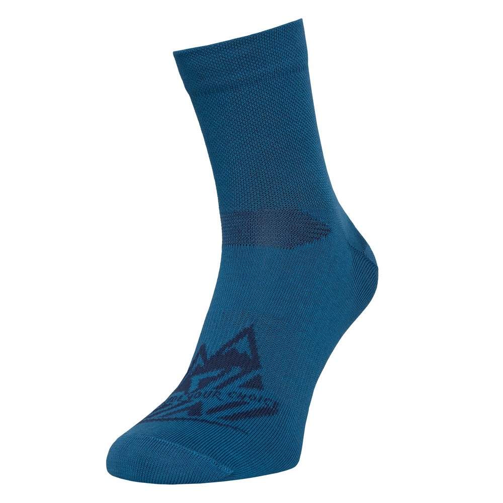 Enduro ponožky SILVINI Orino modrá Velikost: 36-38
