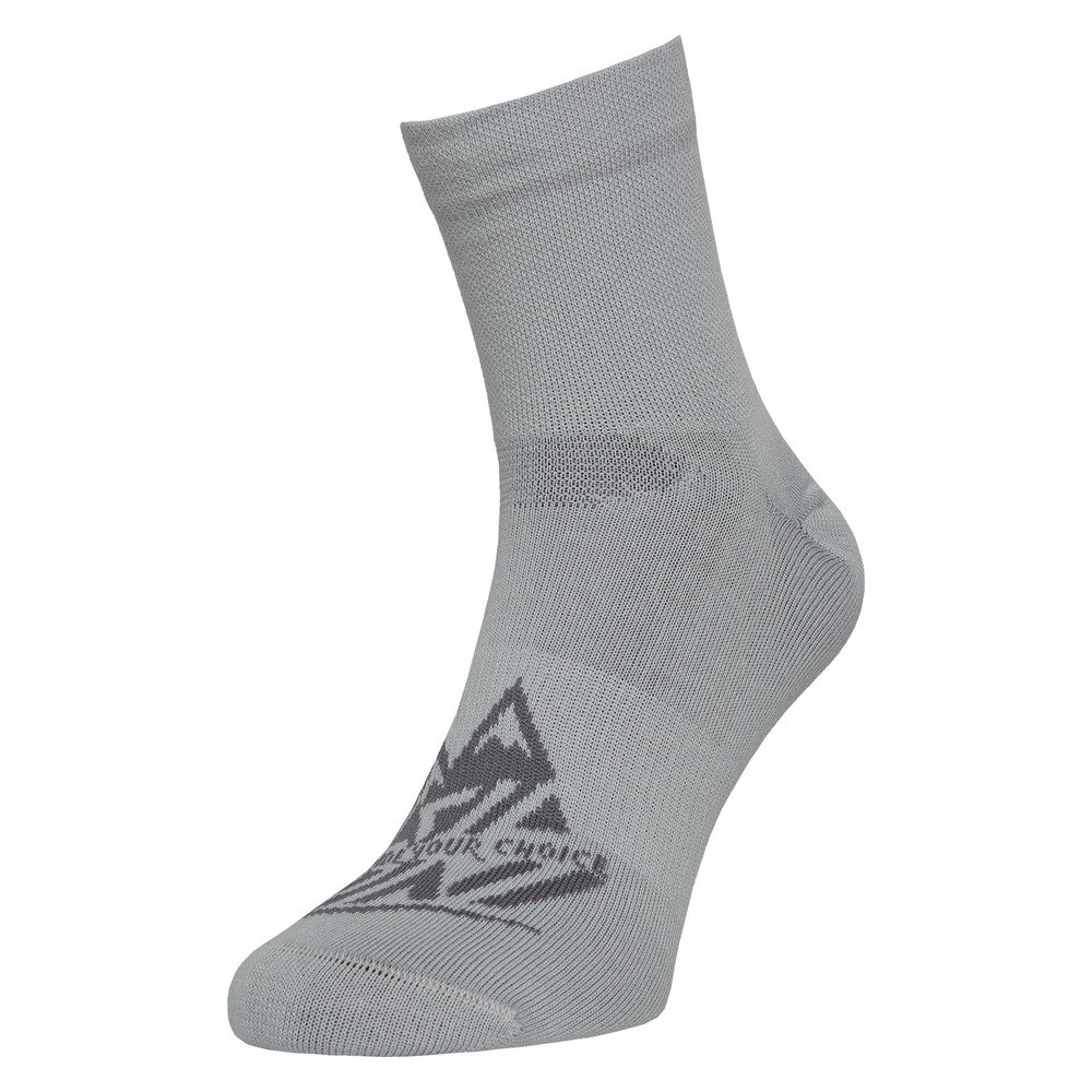 Enduro ponožky SILVINI Orino šedá Velikost: 45-47