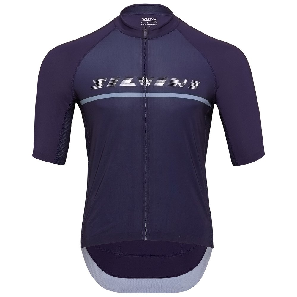 Pánský cyklo dres SILVINI Mazzano modrá Velikost: 4XL