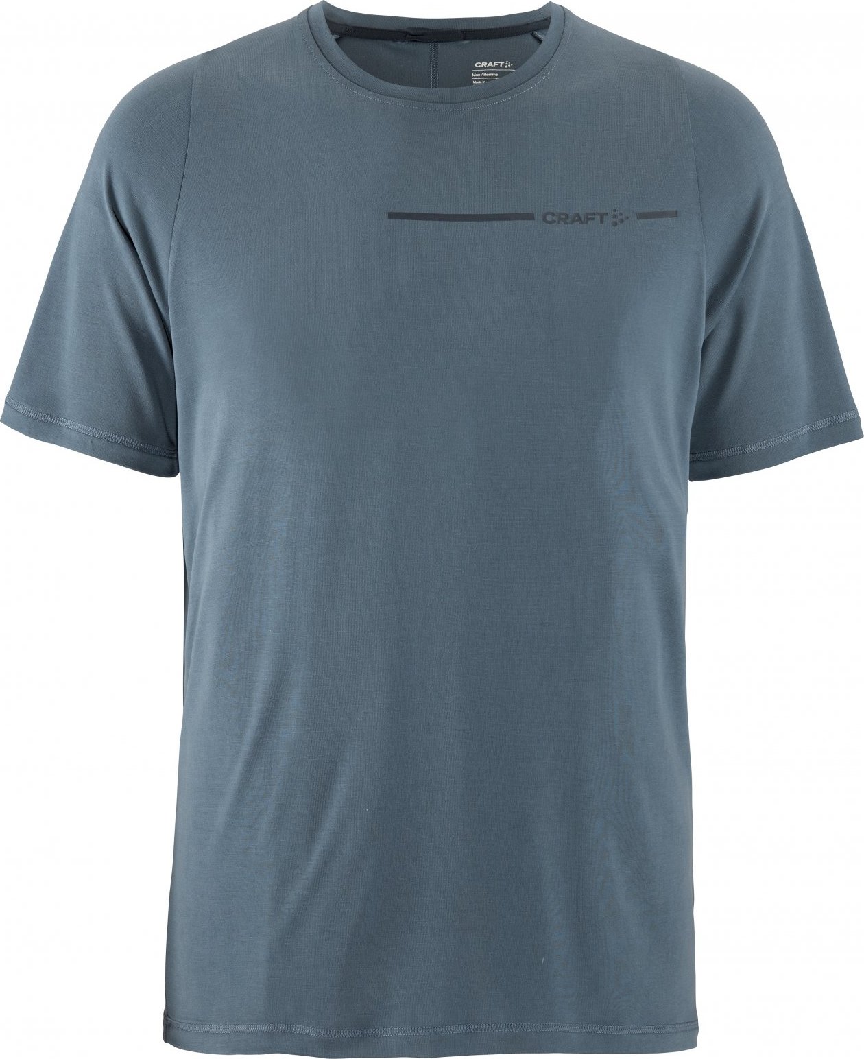 Pánské funkční triko CRAFT CORE Essence Bi-blend - modrá Velikost: M