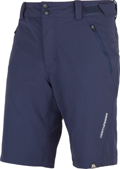 Pánské strečové šortky NORTHFINDER Curt modré Velikost: XL