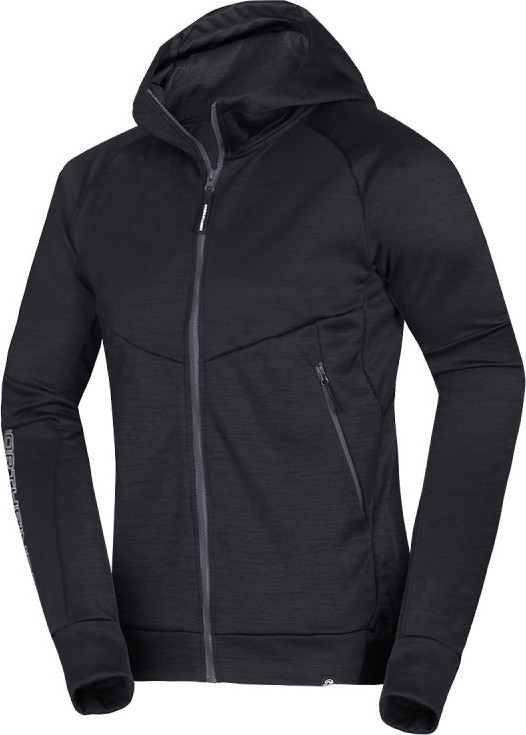 Pánská fleecová mikina NORTHFINDER Ken černá Velikost: 2XL